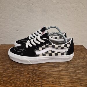 Vans Black and White Checkered Sneakers